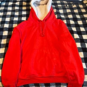 Red hoodie